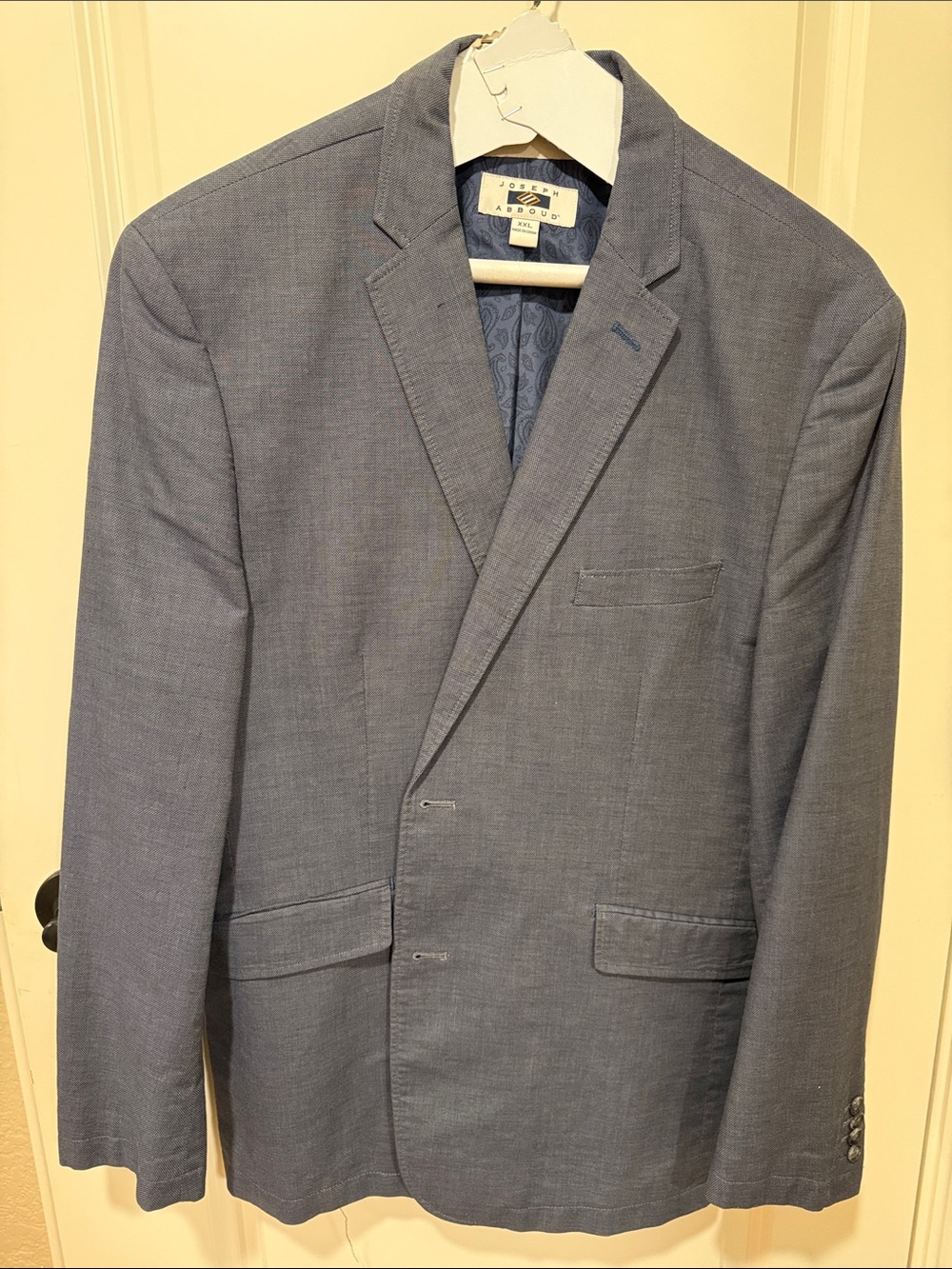 Joseph Abboud Men's Blue Sport Coat Blazer